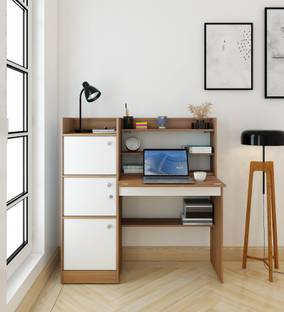 A GLOBIA CREATIONS Brook Engineered Wood Study Table