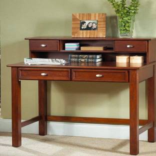 WOODSTAGE Sheesham Wood Study/Computer Table with Drawer Storage For Home Solid Wood Study Table