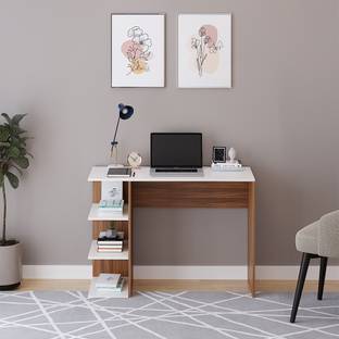 FURNEASER Engineered Wood Study Table