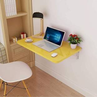Indian Decor PW7040 Furniture/Folding Wall-Mounted Drop-Leaf Table, Computer Desk Engineered Wood Multipurpose Table