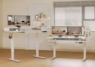 Artikel Stackon Electric Height Adjustable Table | Sit Stand Desk | Home & Office Engineered Wood Multipurpose Table