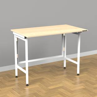 InnoFur Aplos Folding Desk/Folding Table/Study Table/Laptop Table Big for Home and Office(Beige) Engineered Wood Study Table