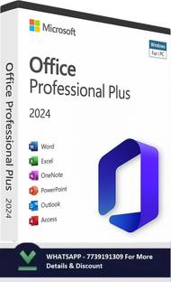 MICROSOFT Office 2024 Professional Plus Lifetime License For Windows