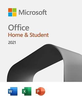 MICROSOFT Office Home & Student 2021 (Lifetime Validity) Activation Key Card.