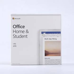 MICROSOFT OFFICE HOME AND STUDENT 2019 DVD PACK TRANSFERABLE LIFETIME VALIDITY