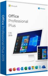 MICROSOFT Office Professional Plus 2019 (1 User , Lifetime Validity) for Windows
