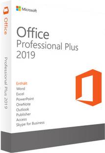 MICROSOFT Office Professional Plus 2019 for Windows (1 User , Lifetime Validity)