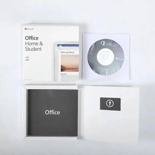 MICROSOFT OFFICE HOME AND STUDENT 2019 DVD PACK TRANSFERABLE LIFETIME VALIDITY
