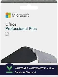 MICROSOFT OFFICE PROFESSIONAL PLUS 2021 ( 1 PC ) GENUINE LIFETIME LICENSE