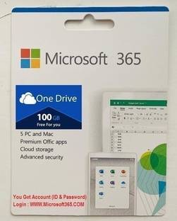 MICROSOFT OfficeSuite 365 for Win/MACOS/iOS/Android(5Users/PC, Lifetime Account)