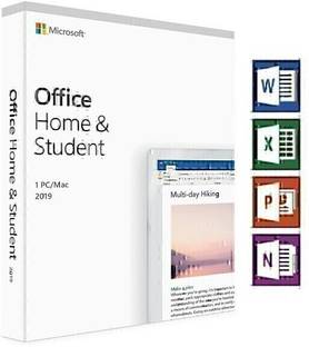 MICROSOFT Office Home & Student 2019 (1 User, Lifetime Validity) - One Time Purchase
