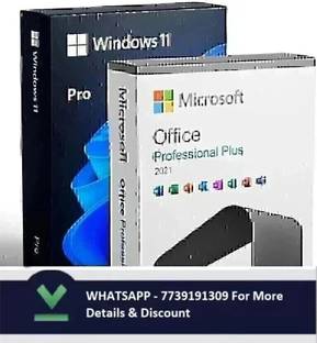 MICROSOFT Windows 11 Pro & Office Professional Plus 2021 (1 User/PC, Lifetime)