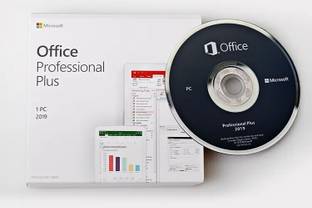 MICROSOFT Office Professional Plus 2019 (1 User, Lifetime Validity) DVD Retail Pack