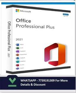 MICROSOFT Office Professional Plus 2021 for Lifetime - 1 User/PC (New Edition)