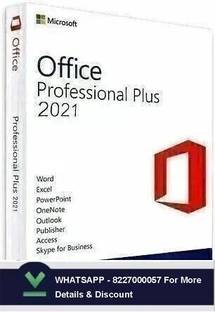 MICROSOFT Office Professional Plus 2021 Lifetime (1 User, Latest Edition)