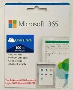 MICROSOFT OfficeSuite 365 for Win/MACOS/iOS/Android(5Users/PC, Lifetime Account)