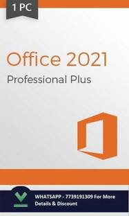 MICROSOFT Office Professional Plus 2021 (1 User, Lifetime Validity) For Windows