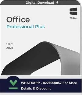 MICROSOFT Office Professional Plus 2021 One-time purchase (1 User, Lifetime)