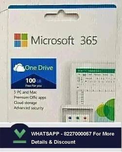 MICROSOFT OfficeSuite 365 for Win/MACOS/iOS/Android(5Users/PC, Lifetime Account)