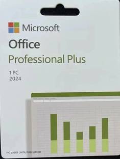 MICROSOFT OFFICE LTSC PROFESSIONAL PLUS 2024 (LIFETIME VALIDITY, 1 PC) ACTIVATION KEY CARD