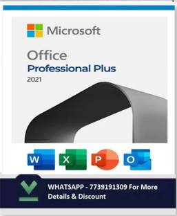 MICROSOFT Office Professional Plus 2021 (1 User, Lifetime Validity)