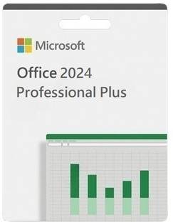 MICROSOFT Office Professional Plus 2024 for Lifetime (1 User/PC) Activation Key Card
