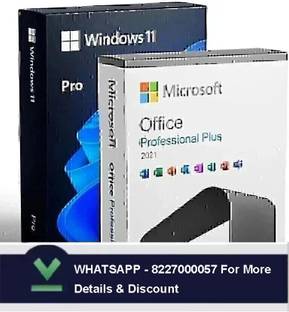MICROSOFT Windows 11 Pro & Office Professional Plus 2021 (1 User/PC, Lifetime)