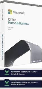 MICROSOFT Office Home & Business 2021 For MACOS (1 User/PC, Lifetime)