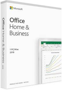 MICROSOFT Office Home and Business 2019 (1 Person) Compatible on Windows and macOS