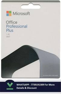 MICROSOFT Office Professional Plus 2021 Lifetime (1 User, Activation Key) Windows