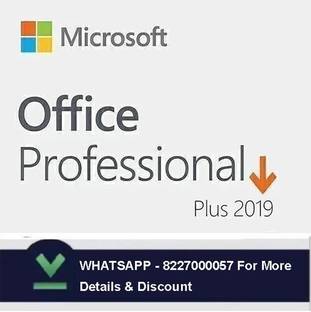 MICROSOFT Office Professional Plus 2019 (1 User/PC , Lifetime) License Key