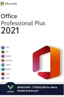MICROSOFT Office Professional Plus 2021 (1 User/PC, Lifetime Validity) License Key