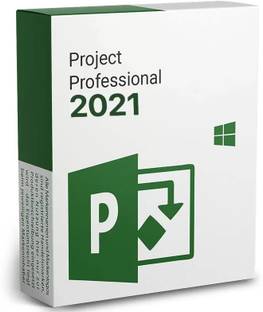 MICROSOFT Project Professional 2021 (1 User, Lifetime Validity) License Key Card