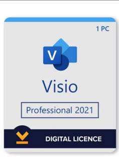 MICROSOFT Visio Professional 2021 (1 User, Lifetime Validity) Activation Key