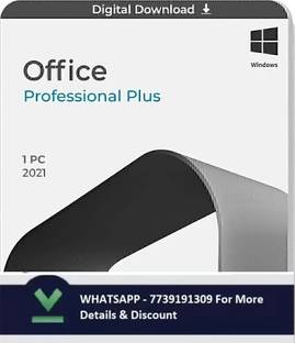 MICROSOFT Office Professional Plus 2021 One-time purchase (1 User, Lifetime)
