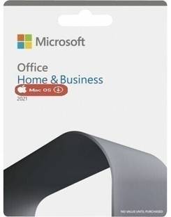 MICROSOFT Office Home and Business 2021 (1 MAC OS),Voucher Card, Lifetime Validity