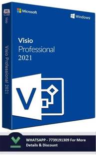 MICROSOFT Visio Professional 2021 (1 User, Lifetime Validity) License Key