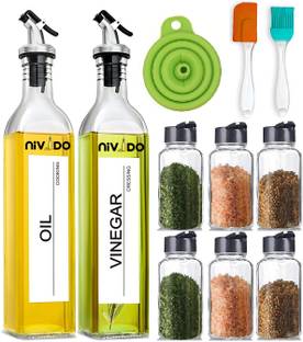 Nivido enterprise 500 ml, 120 ml Cooking Oil Dispenser Set