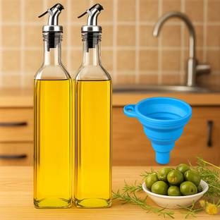 SHREE KASHTBHANJAN INTERNATIONAL 1000 ml Cooking Oil Dispenser Set