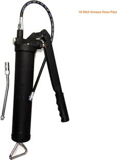 intenzo 500 CC Hand Operated Grease Gun with 18 inch grease Hose Pipe Manual Pump