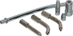 Imex Multi Purpose Use Nozzle Set 7 Piece Grease Gun Accessory Set Manual Pump