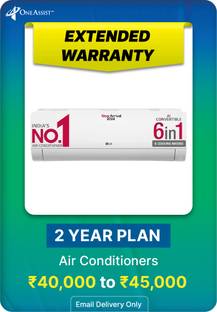 MRP [INR 40001 to INR 45,000] Airconditioner Extended Warranty 2 Year