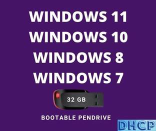 dhcp WINDOWS 7/8/10/11 W BOOTABLE SETUP