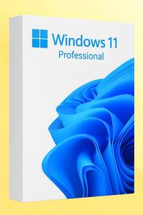 MICROSOFT Windows 11 Professional_AB024 1 User / 1 PC Lifetime Validity Retail License 32 /64 Bit (Flash Drive)