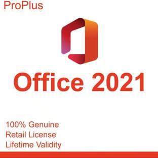 MICROSOFT office 2021 Professional Plus (1 User 1 Pc/Laptop) 32 64 Bit Windows Lifetime