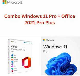 MICROSOFT Combo Office 2021 + Windows 11 Pro WATSAPP 8248820033 For More Discount ( 32/64 ) Both Support