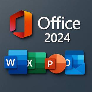 MICROSOFT Office Professional Plus 2024 lIfetime License ( Windows Only ) Latest Updated