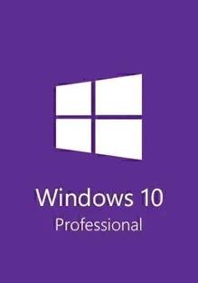 MICROSOFT Windows 10 Professional (1 PC/User, License Key) Pro 64 BIT/32 BIT