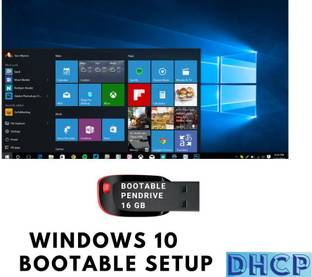 dhcp WINDOWS 10 16GB PENDRIVE BOOTABLE SETUP