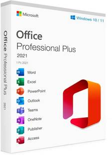 MICROSOFT office 2021 Professional Plus 32 64 Bit Windows Lifetime
